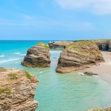 아파트 Costa Piscinas De Lujo - Playa Catedrales 바헤이로스